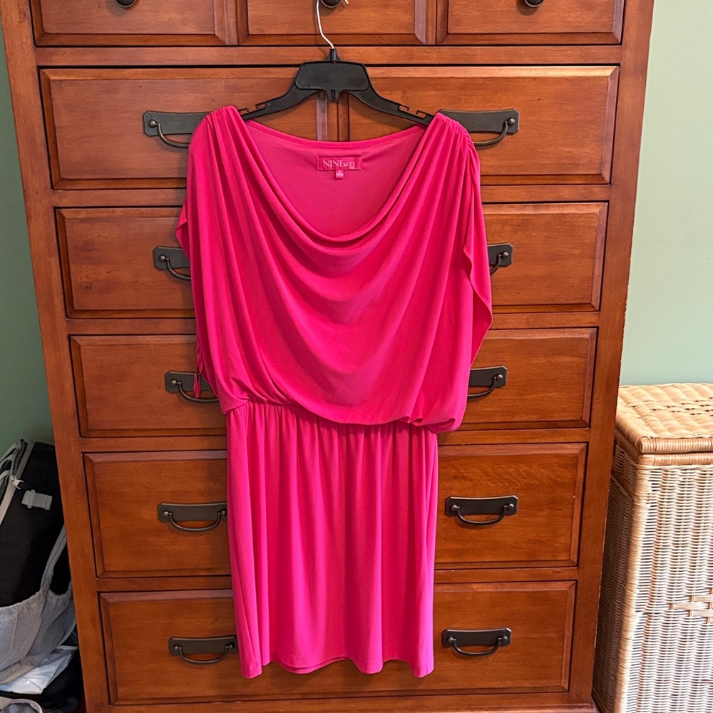 Nine & Co. Hot Pink Mini Dress